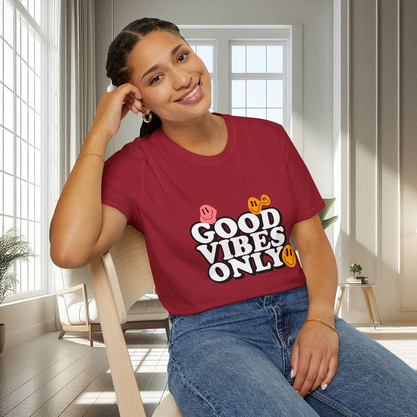 Good Vibes Only | T-shirt doux unisexe