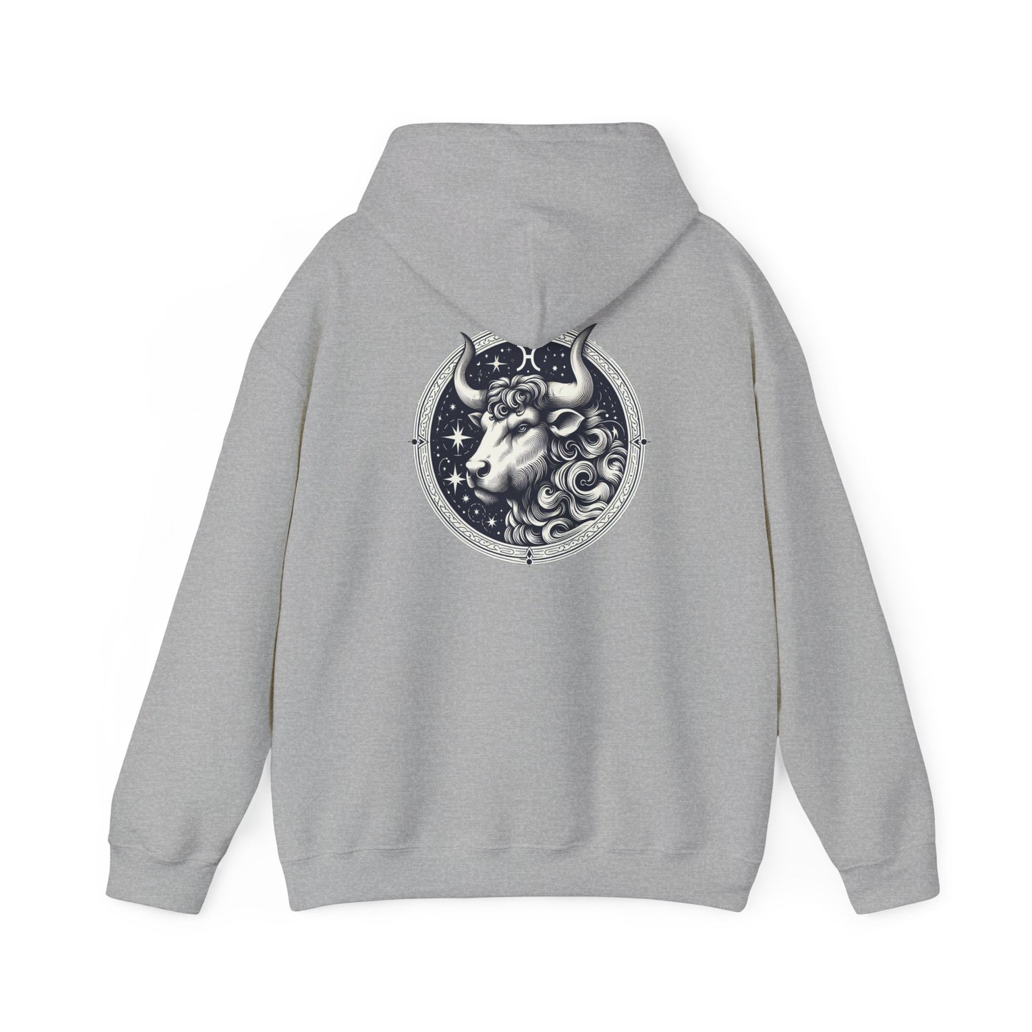 Taureau | Signe du zodiaque | Sweat à capuche unisexe Heavy Blend™