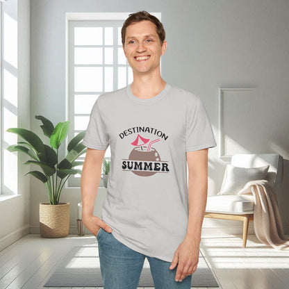 Destination Été | T-shirt doux unisexe