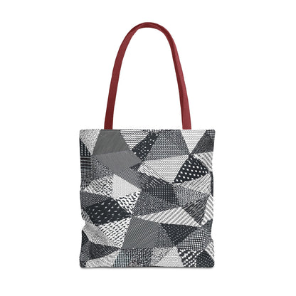 Black, White Abstract Shapes | Tote Bag