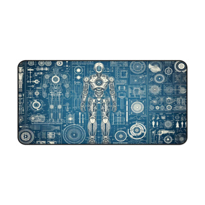 Robot Blueprints | Desk Mat