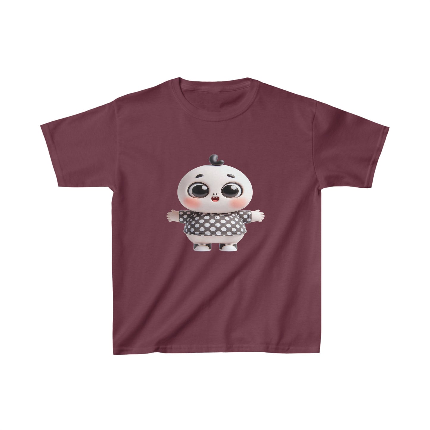 Big head cartoon | Kids Heavy Cotton™ Tee