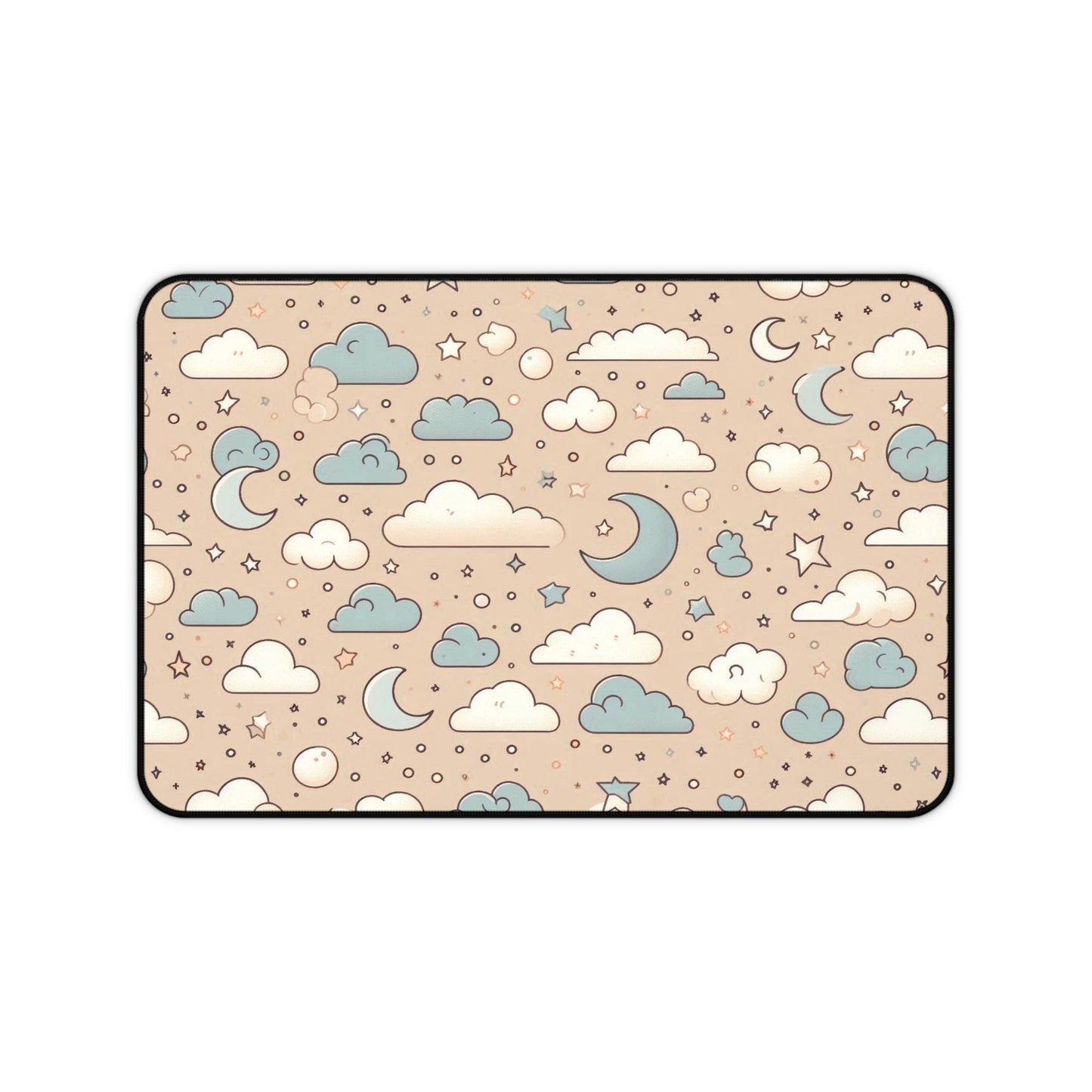 Moons and Clouds for Kids | Desk Mat