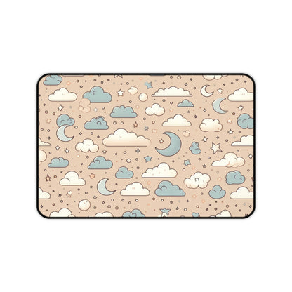 Moons and Clouds for Kids | Desk Mat