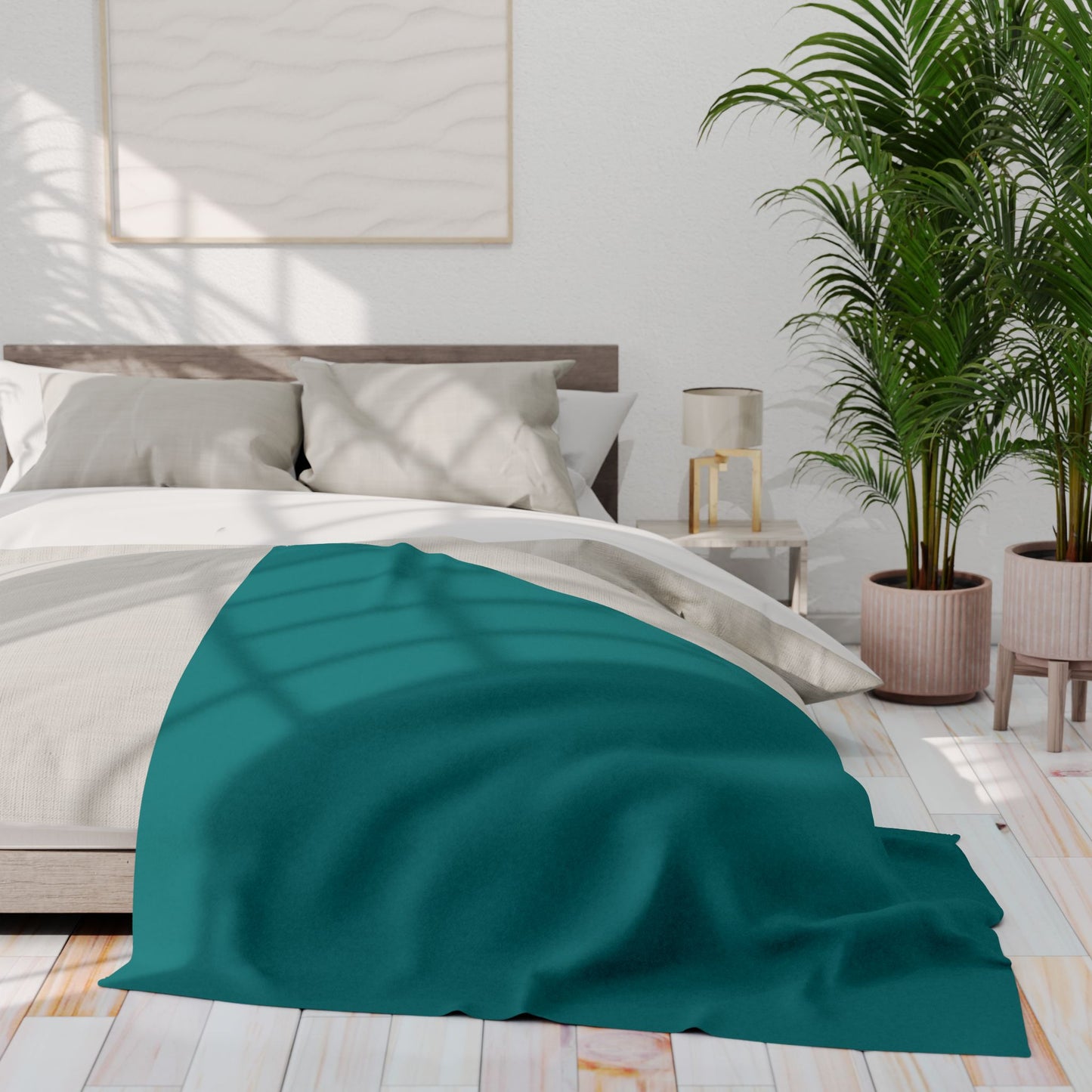 Teal | Arctic Fleece Blanket