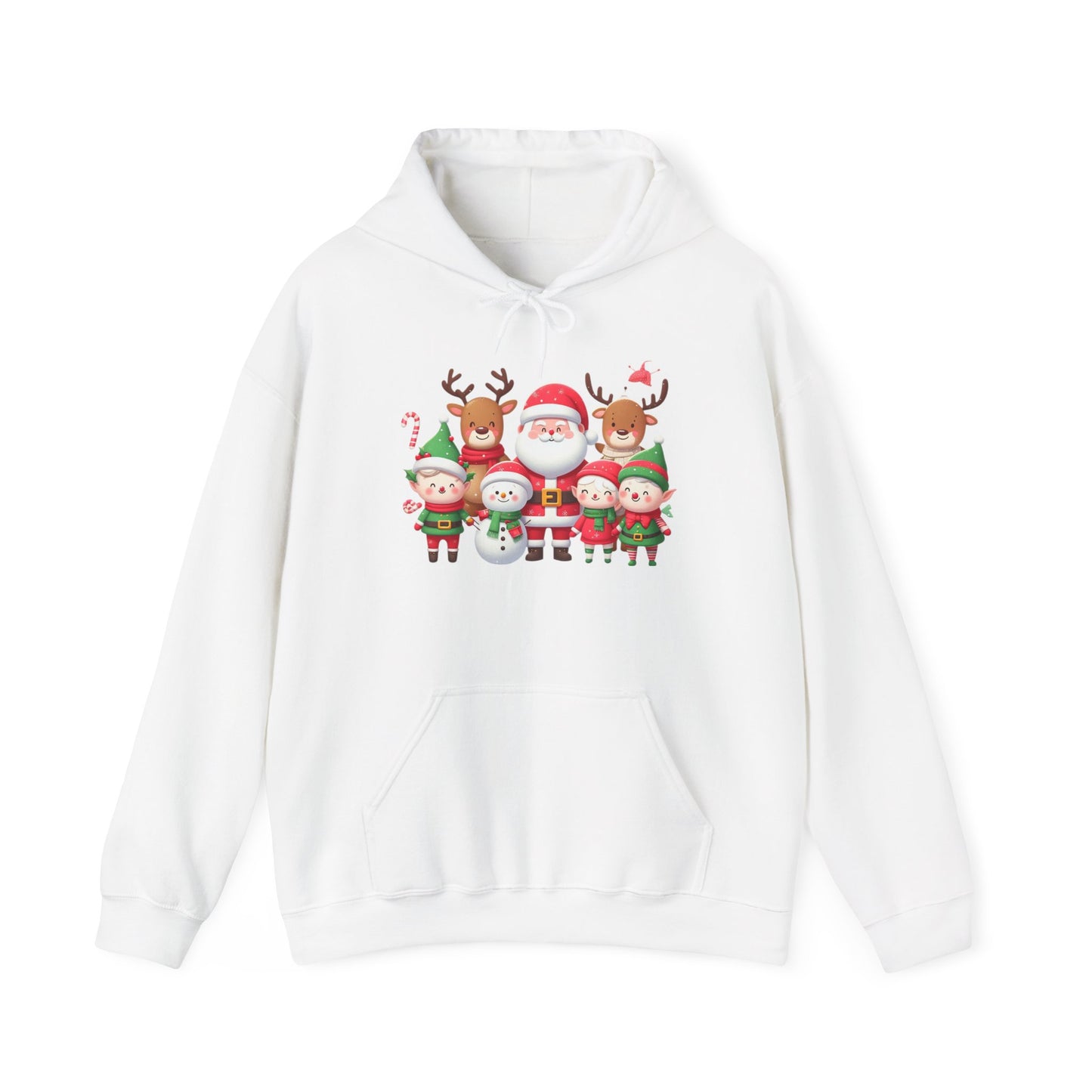 Santa and Family | Unisex Heavy Blend™ Hooded Sweatshirt