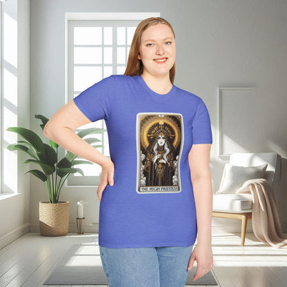 Le Tarot de la Grande Prêtresse | T-shirt unisexe doux