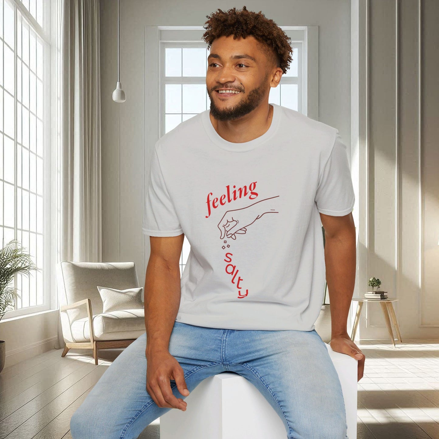 Sentir salé | T-shirt doux unisexe