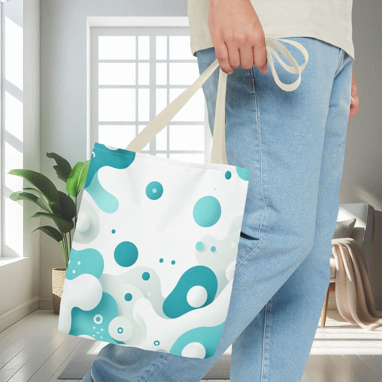 A Splash Of Teal | Tote Bag