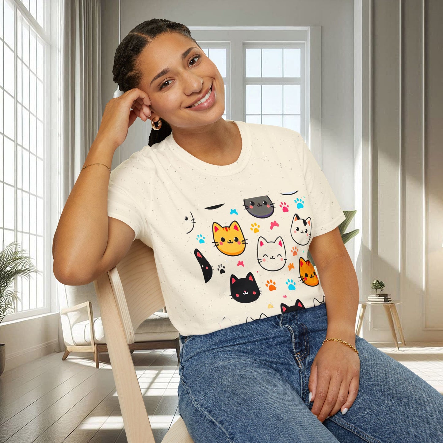 Cute Cats  | Unisex Soft T-shirt