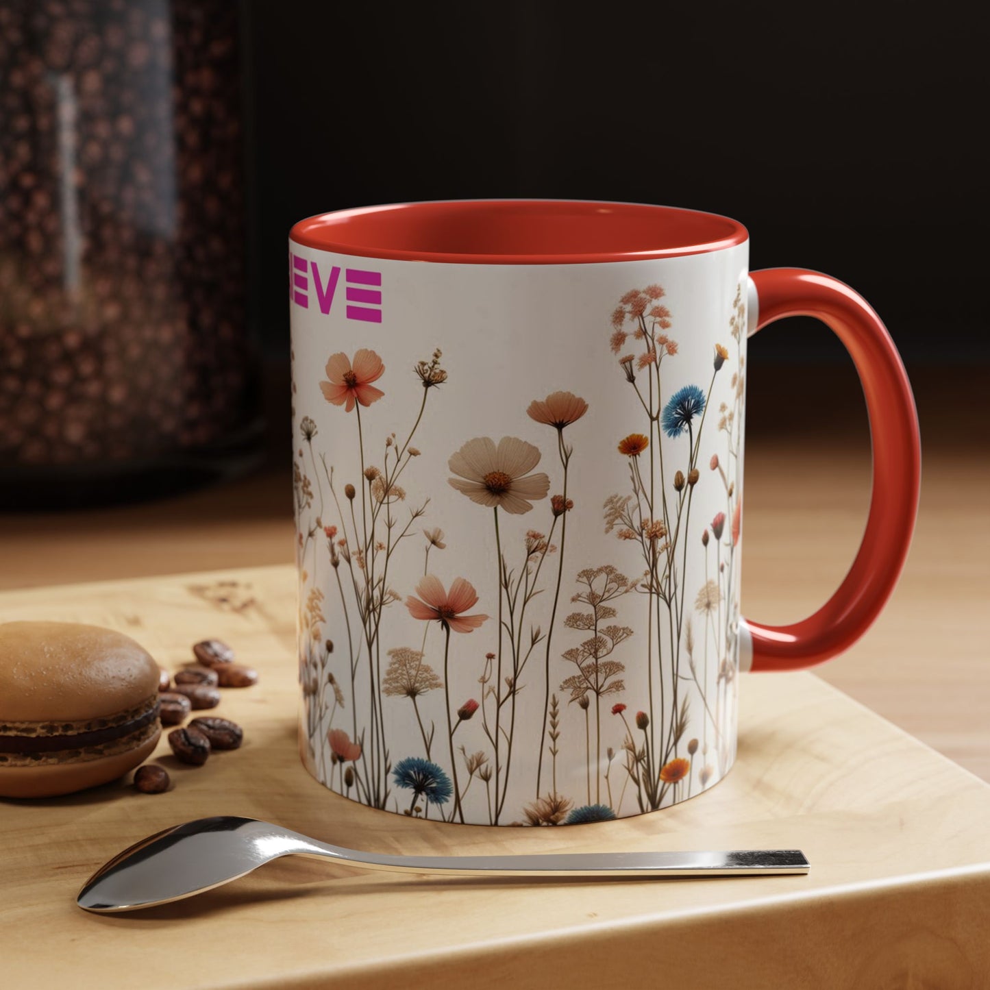 Believe | Wildflowers | Accent Coffee Mug (11, 15oz)