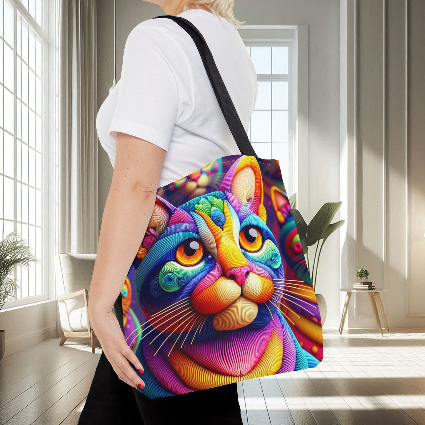 Vibrant Cats | Tote Bag