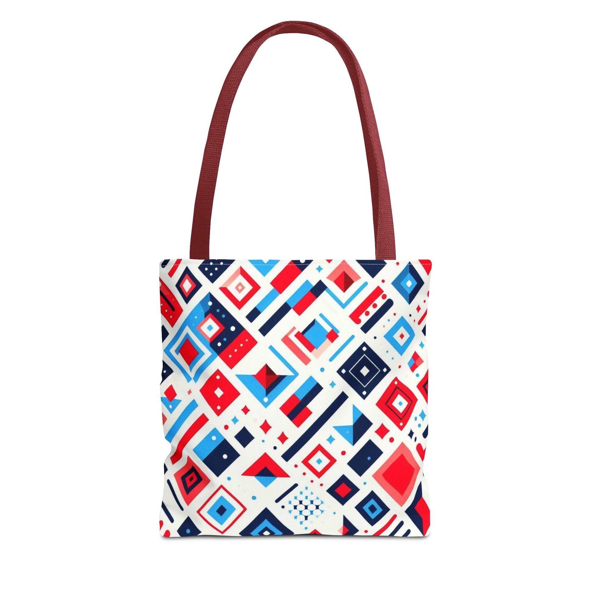 Modern Multicolored Abstract Shapes | Tote Bag