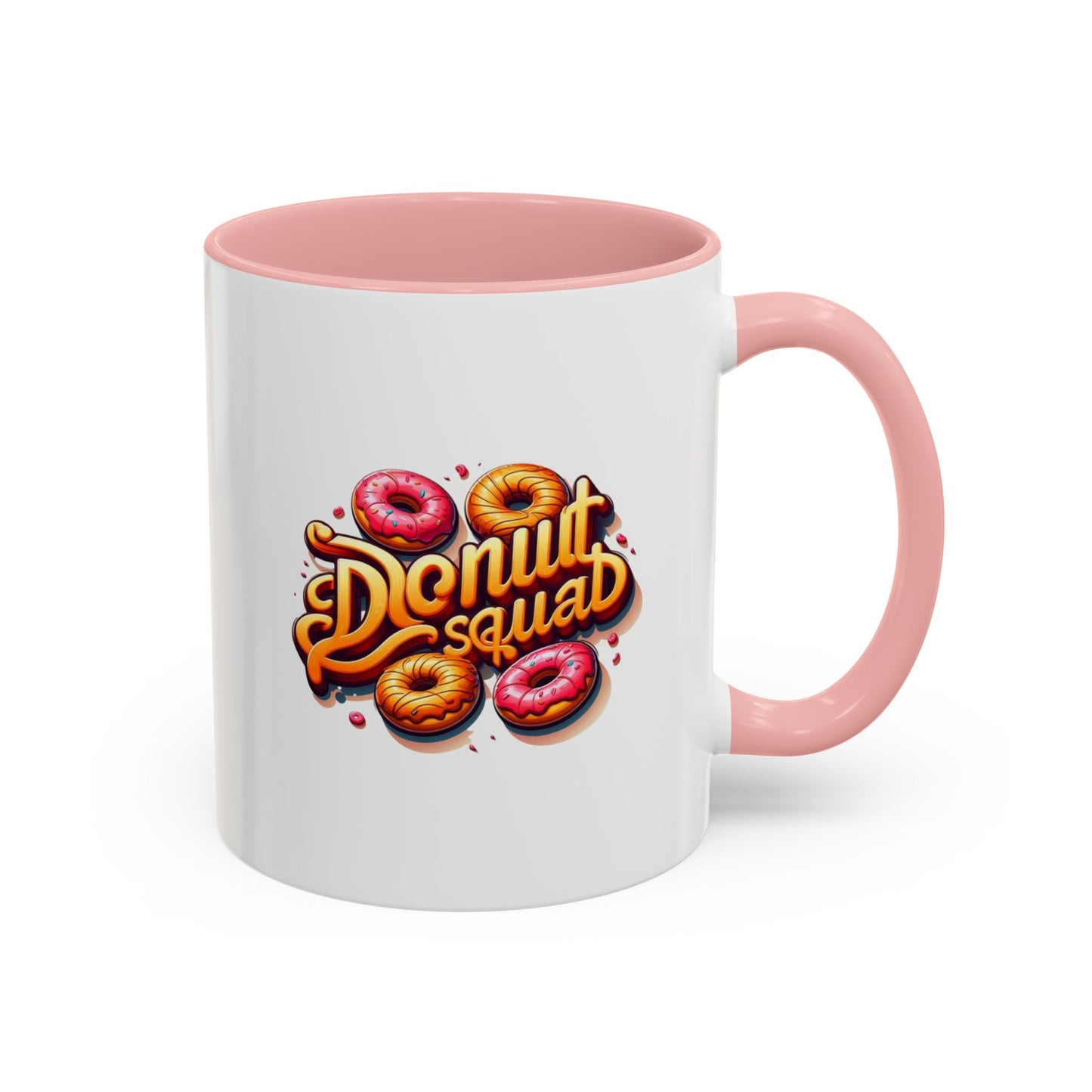 Taza de café con acento de Donut Squad (11 oz y 15 oz)