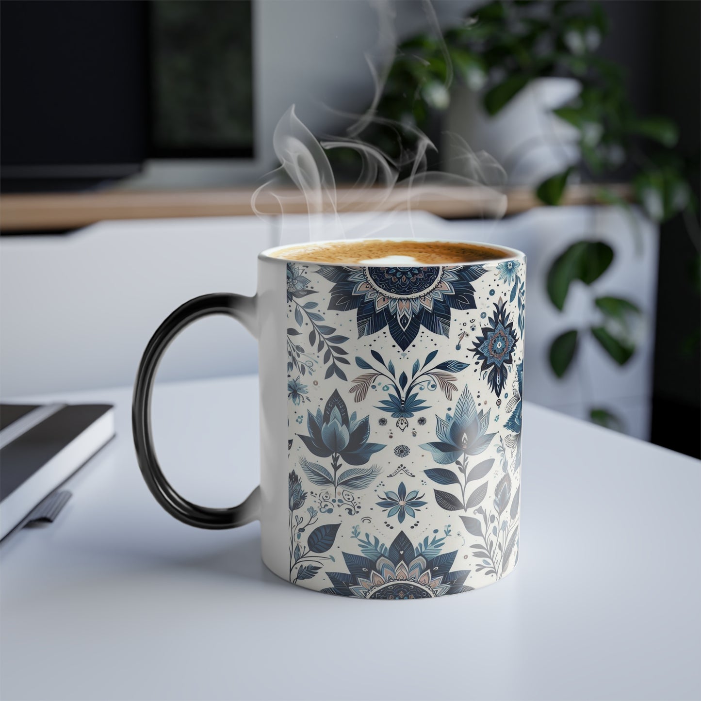 Boho Pattern | Color Morphing Mug, 11oz