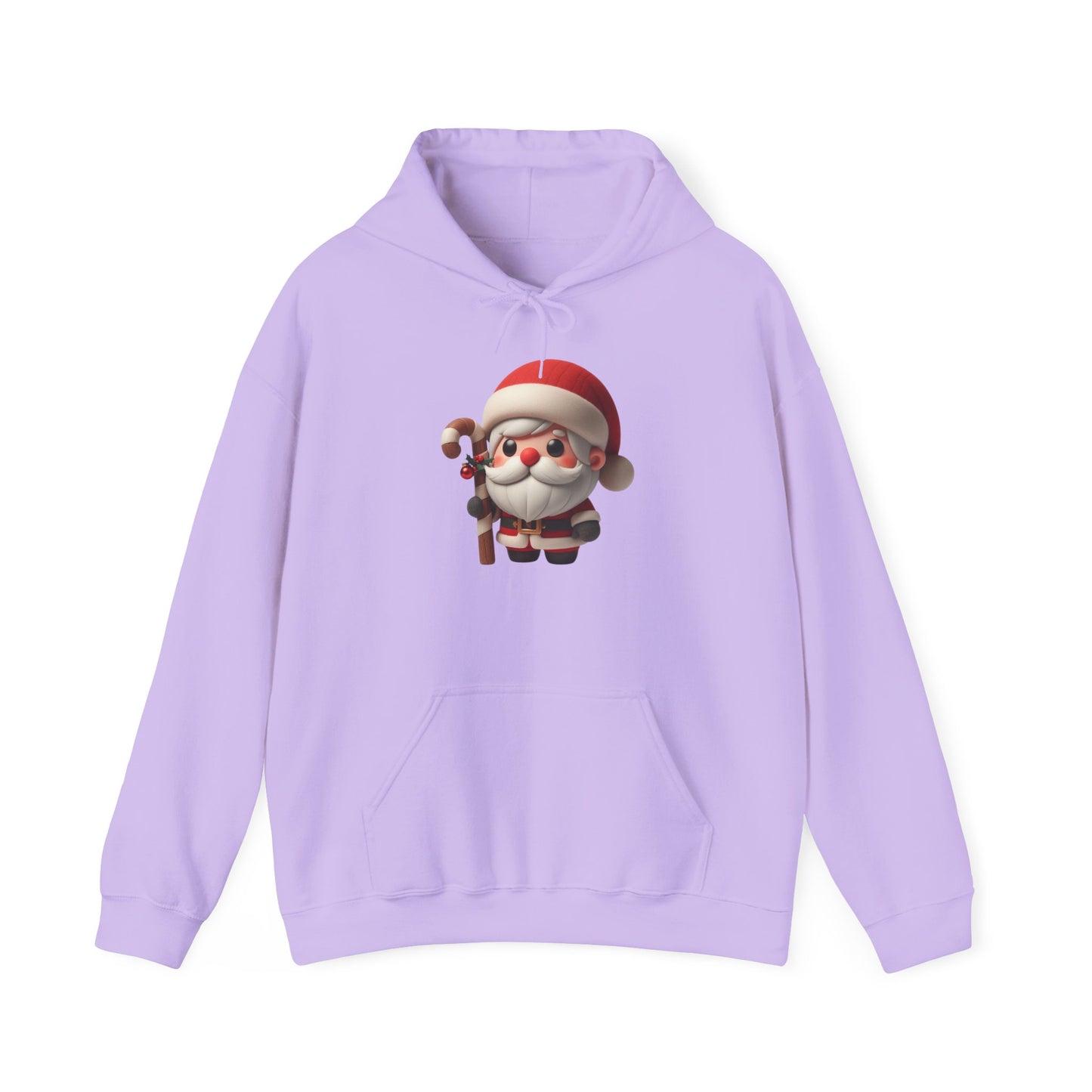 Santa with a Candy Cane | Unisex Heavy Blend™ Hooded Sweatshirt