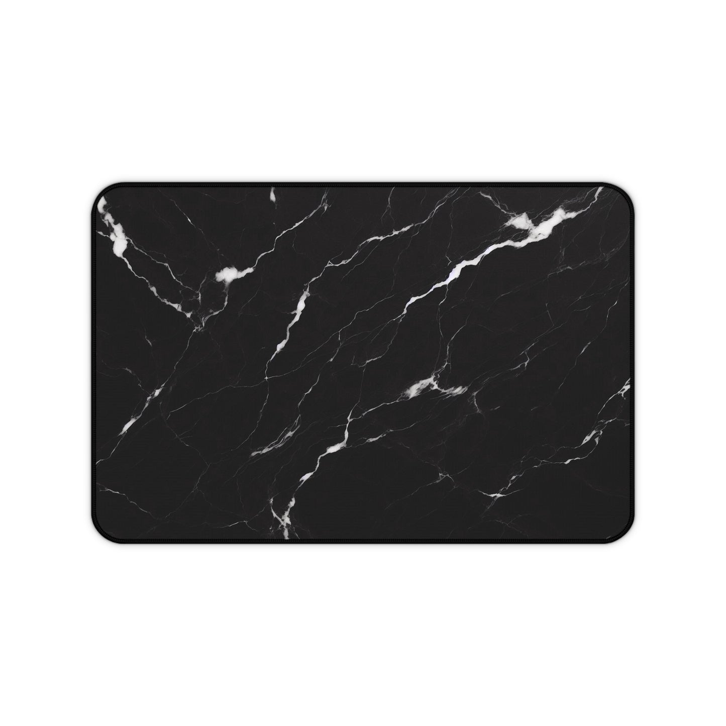 Black Marble Pattern | Desk Mat