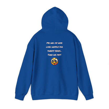 Then We Met | Funny Quote | Unisex Heavy Blend™ Hooded Sweatshirt