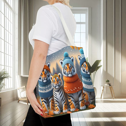 Tigers In Woolens | Tote Bag