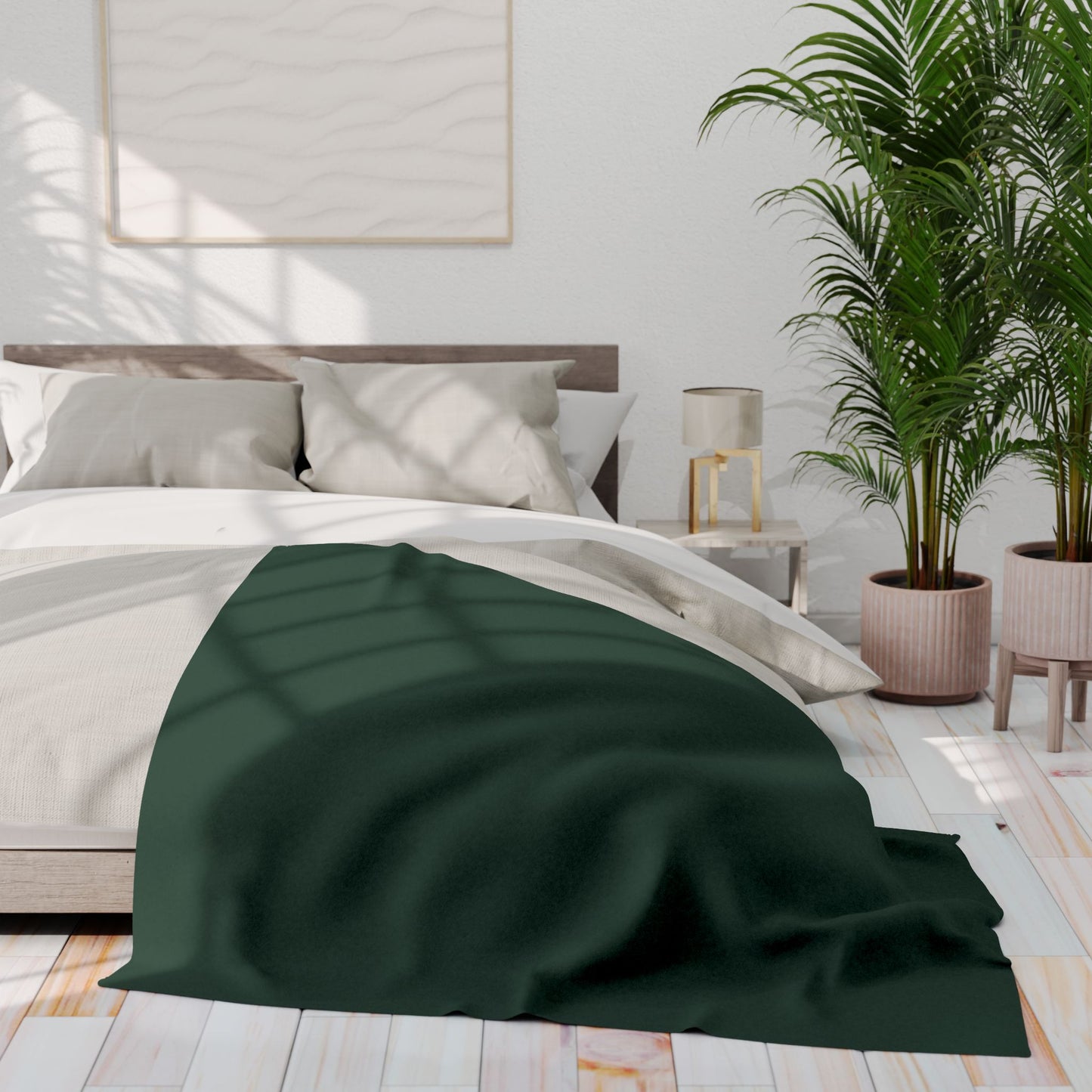 Emerald Green | Arctic Fleece Blanket