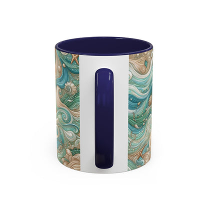 3D Ocean Beauty | Accent Coffee Mug (11oz)