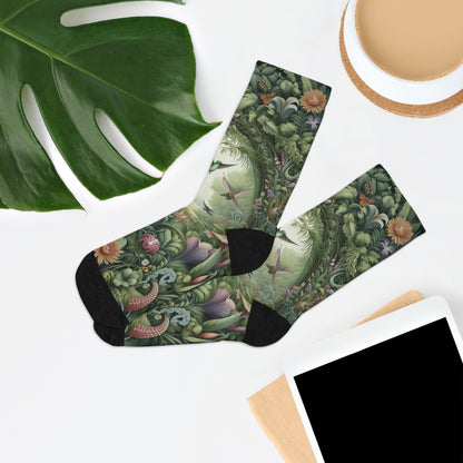 Hidden Garden | Comfortable Socks