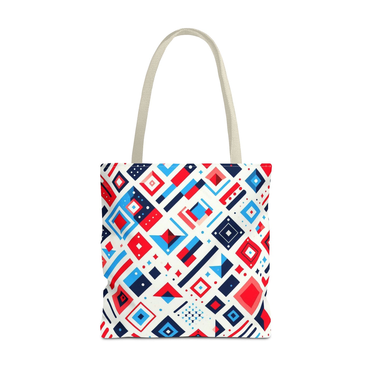 Modern Multicolored Abstract Shapes | Tote Bag