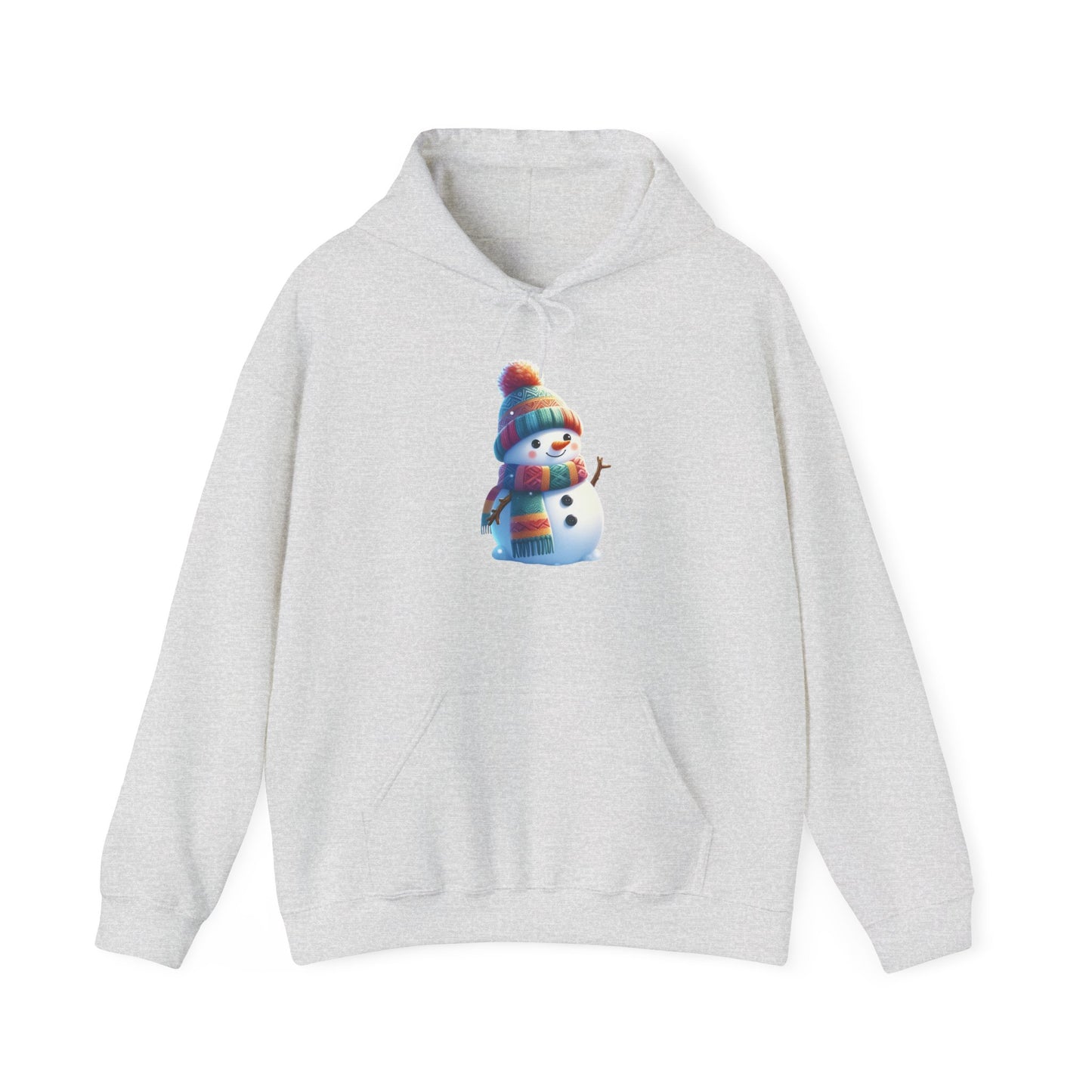 Snowman with a Muffler | Unisex Heavy Blend™ Hooded Sweatshirt