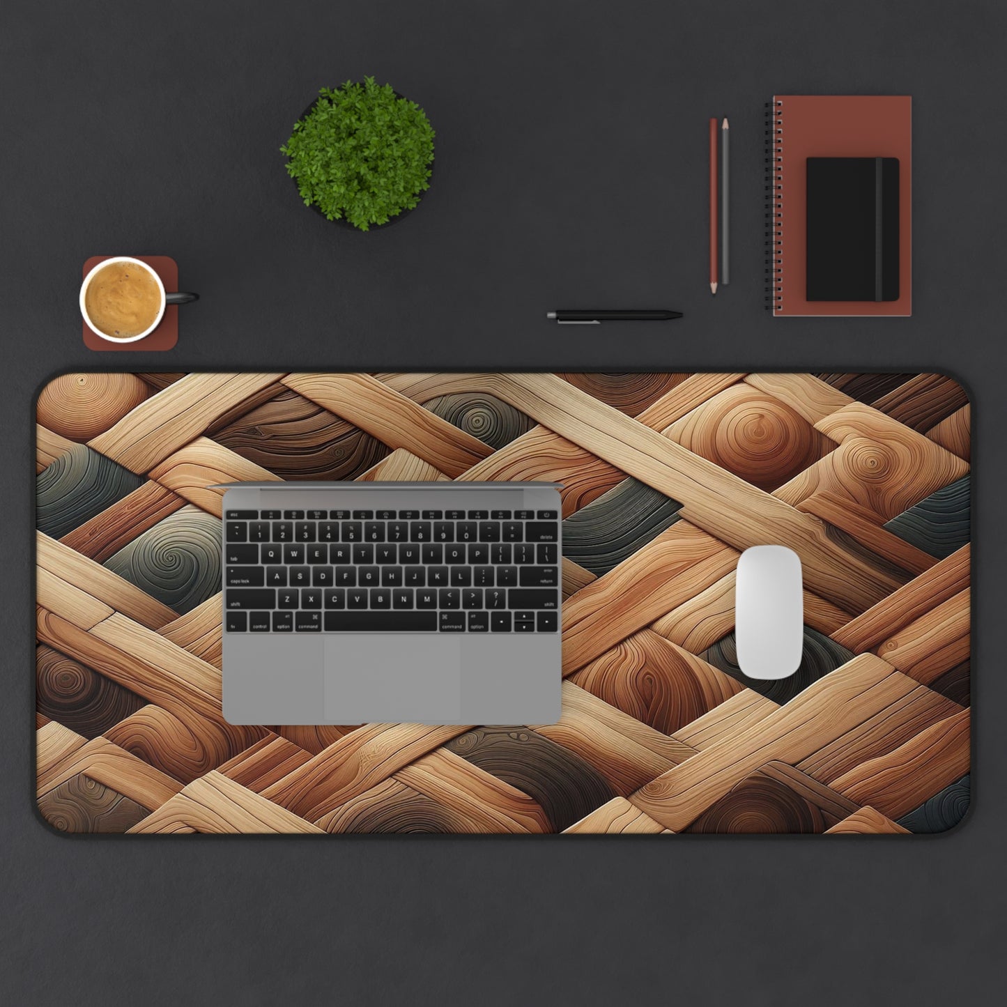 Wooden Design | Desk Mat