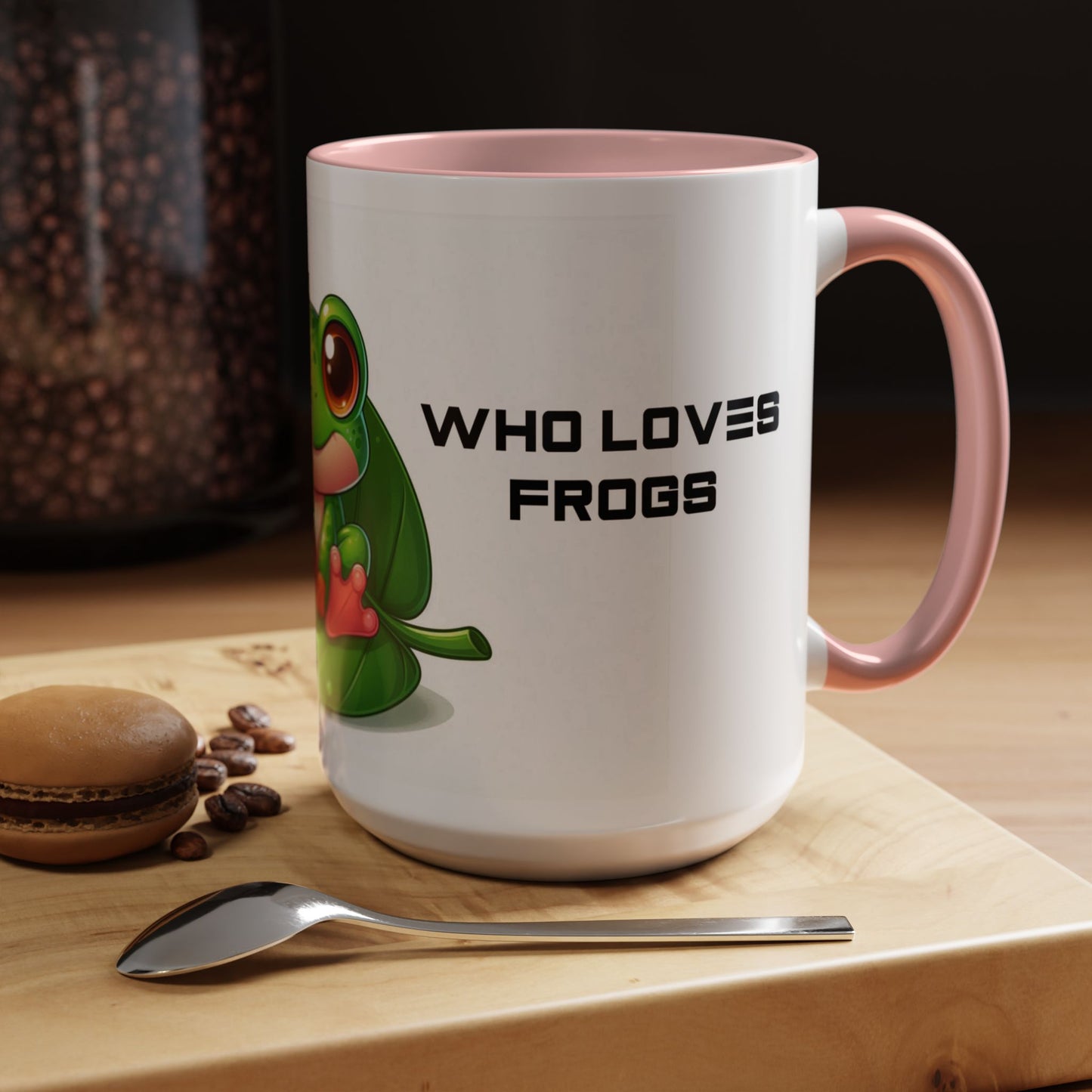 Just A Girl Who Loves Frogs | Accent Coffee Mug (11, 15oz)