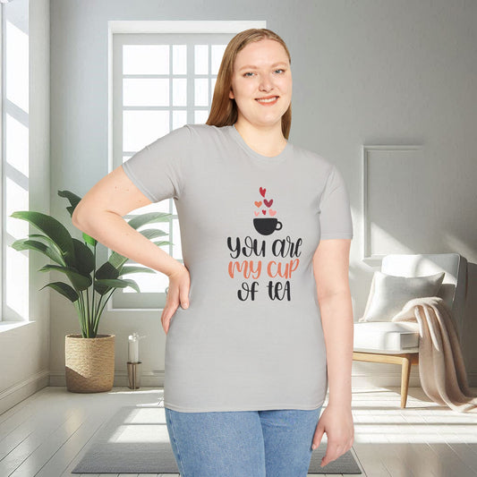 Tu es ma tasse de thé | T-shirt doux unisexe