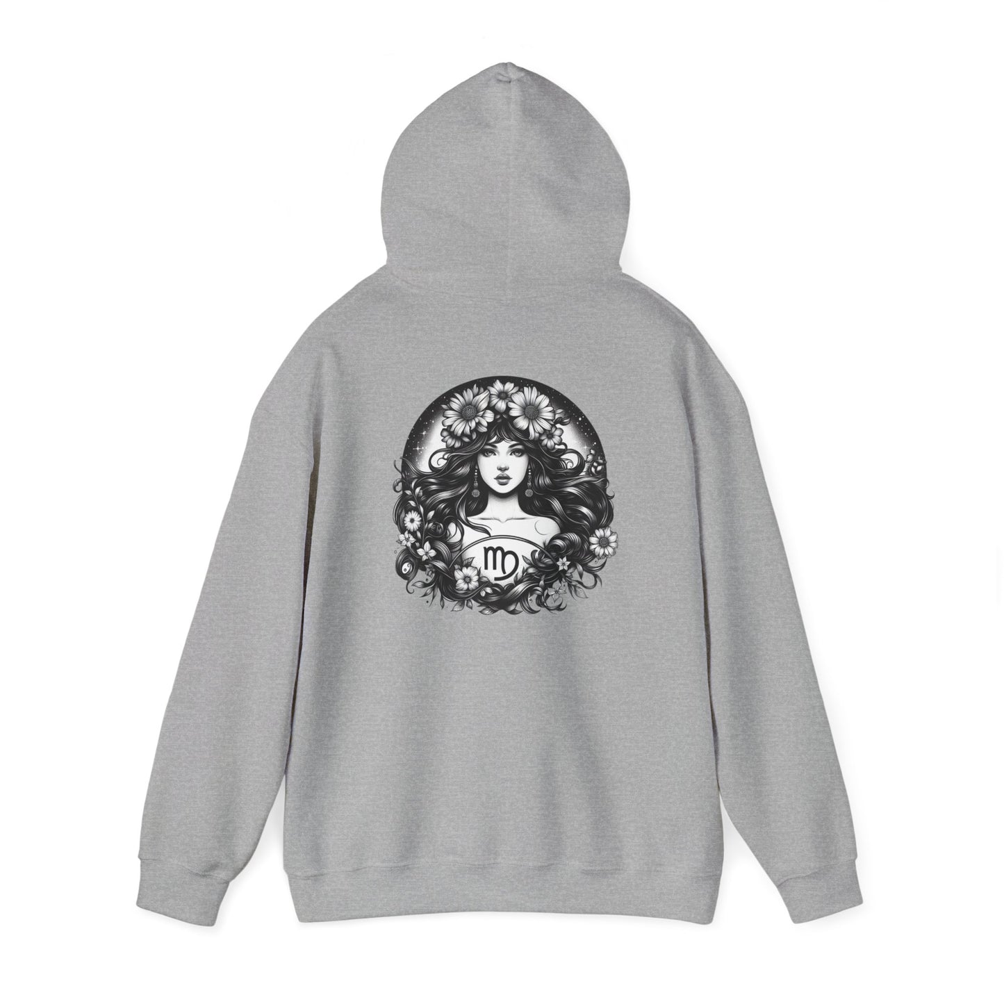 Sudadera unisex con capucha Heavy Blend™ | Signo del zodiaco Virgo