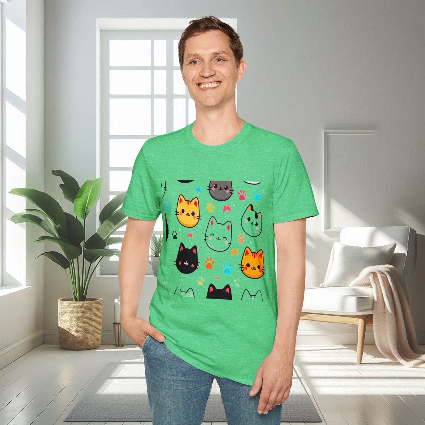 Cute Cats  | Unisex Soft T-shirt