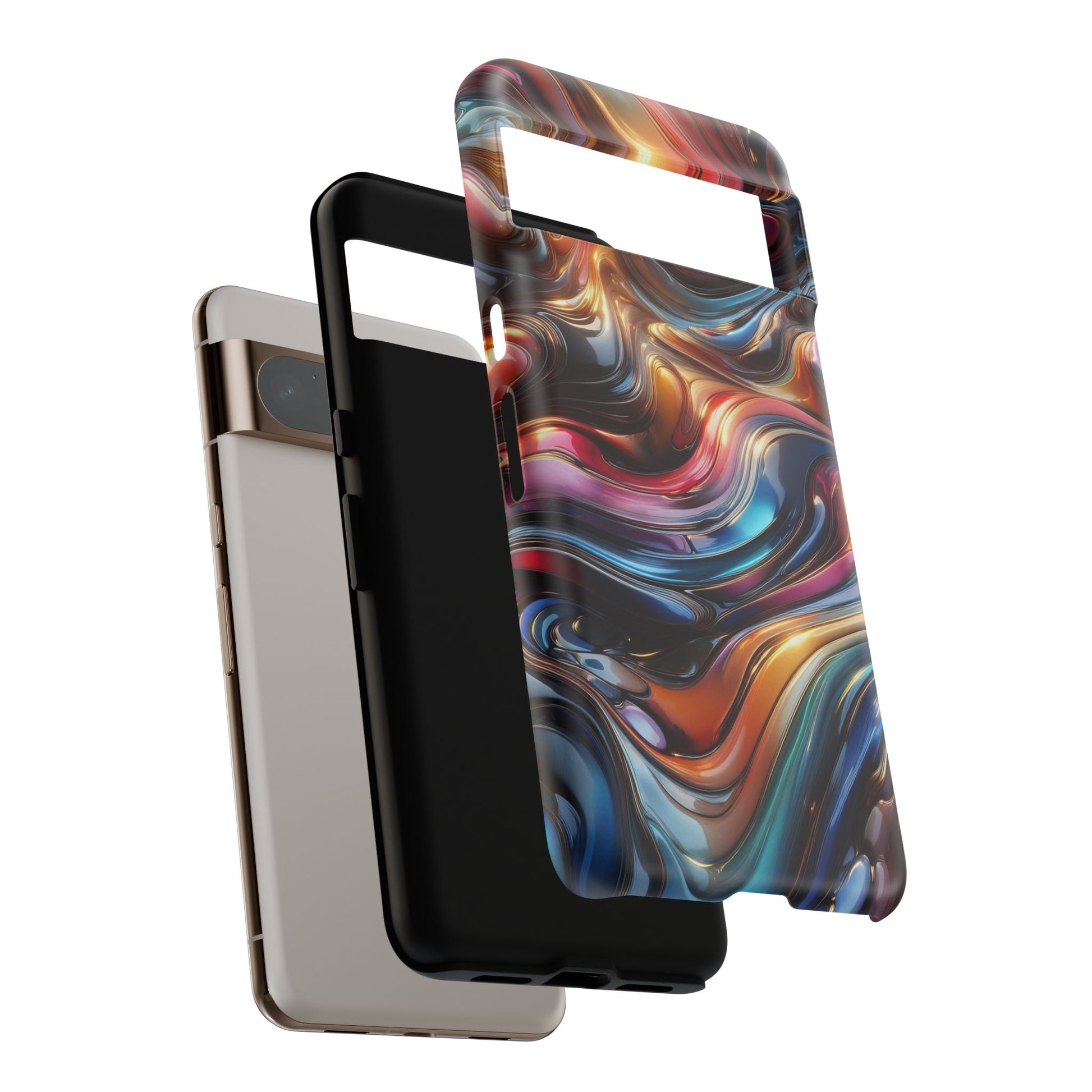 Wave Art Multicolored | Tough Cases