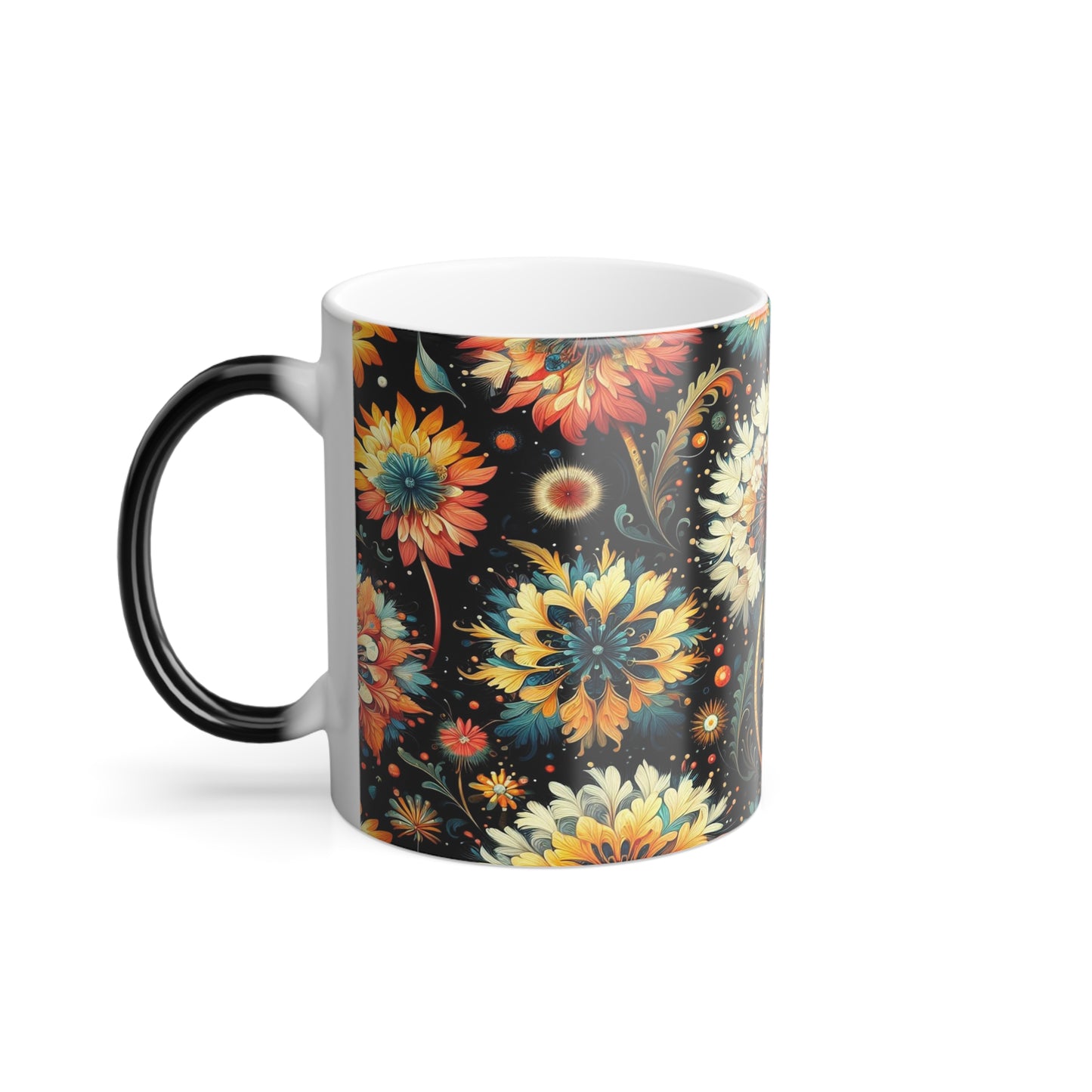 Vibrant Dandelions | Color Morphing Mug, 11oz