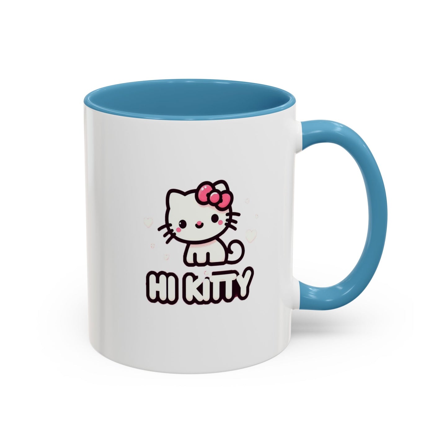 Taza de café con acento de Hi Kitty (11 oz y 15 oz)