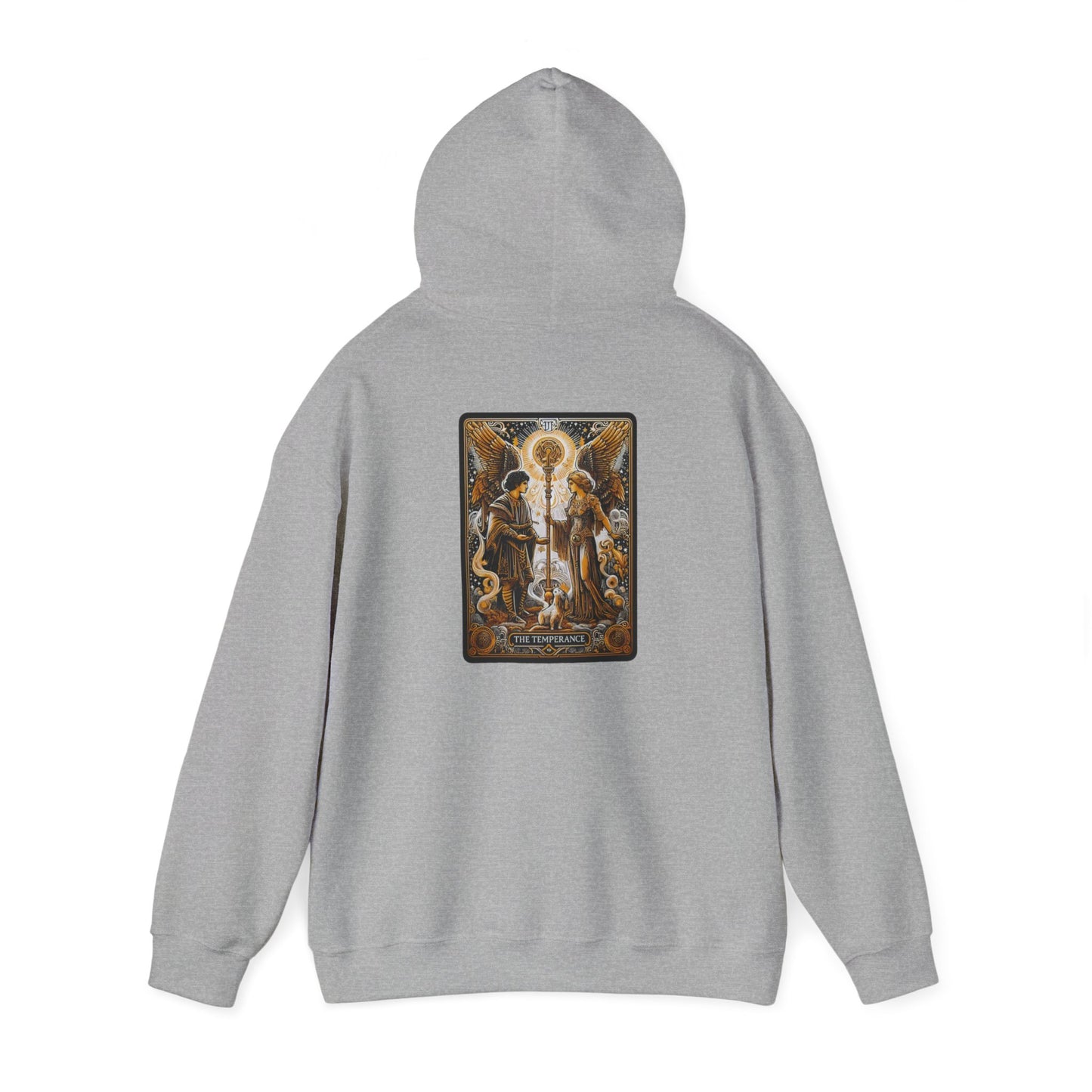 The Temperance | Tarot Card | Unisex Heavy Blend™ Hooded Sweatshirt