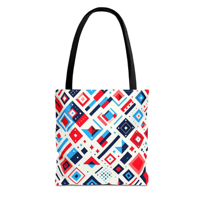 Modern Multicolored Abstract Shapes | Tote Bag