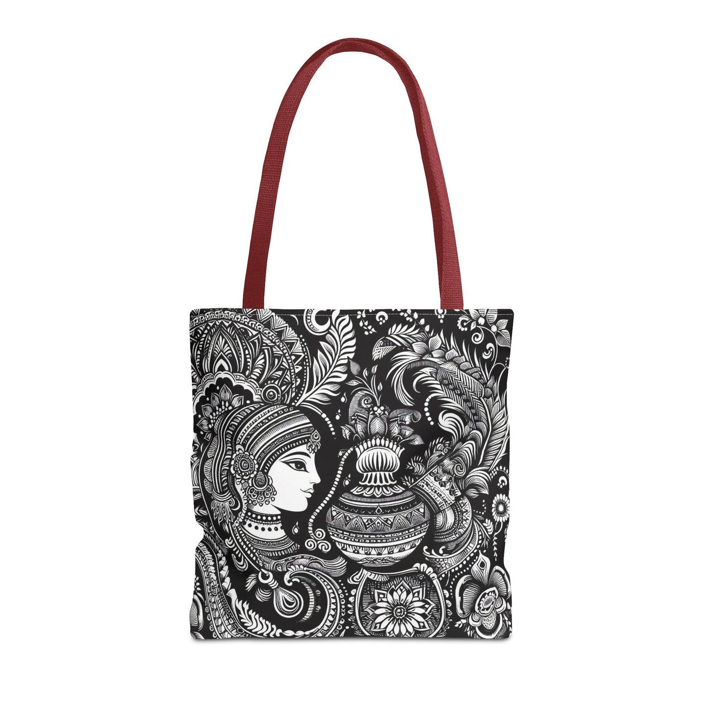 Traditional Black And White Design | Tote Bag