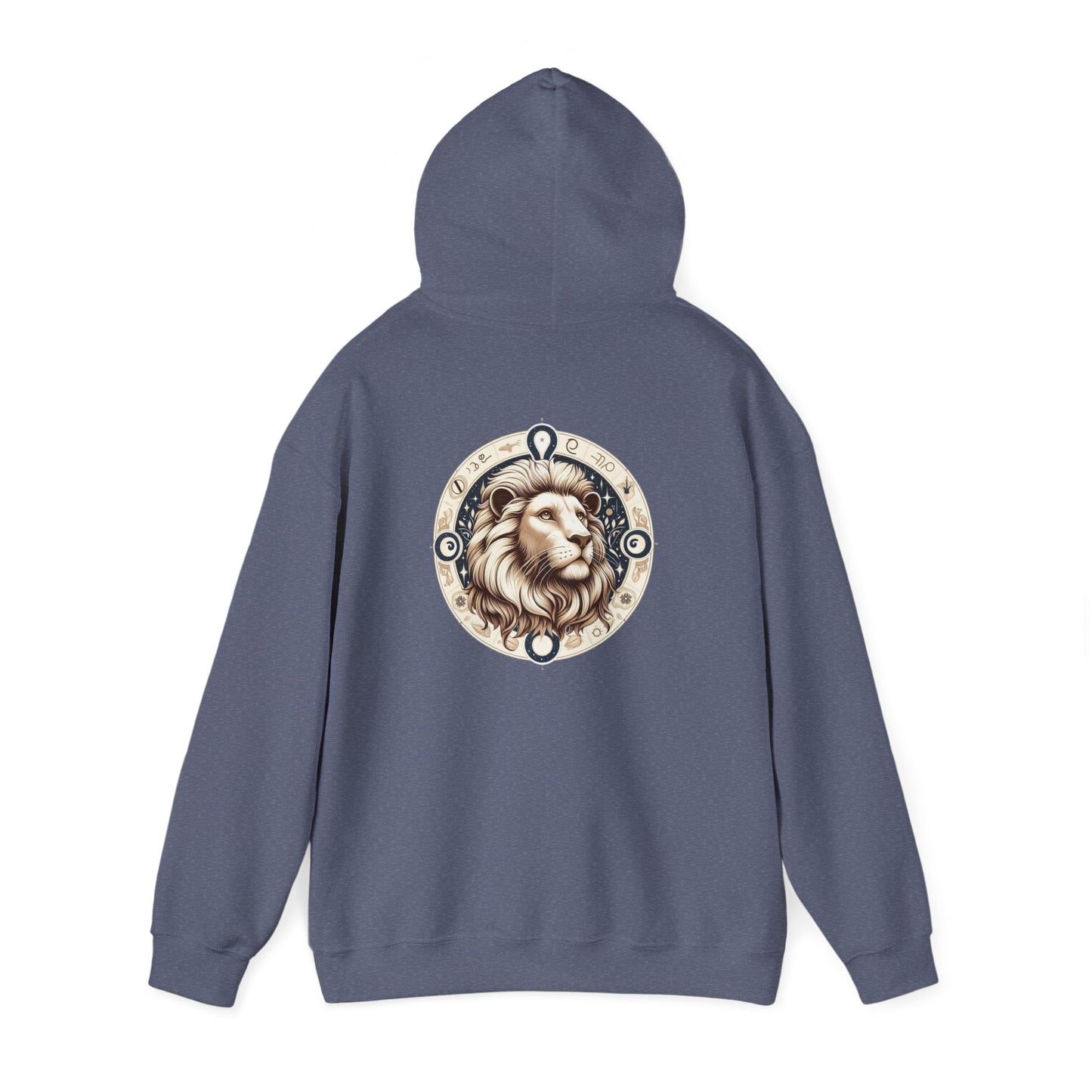 Lion | Signe du zodiaque | Sweat à capuche unisexe Heavy Blend™