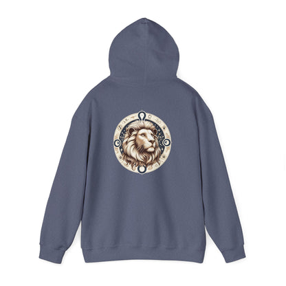 Lion | Signe du zodiaque | Sweat à capuche unisexe Heavy Blend™