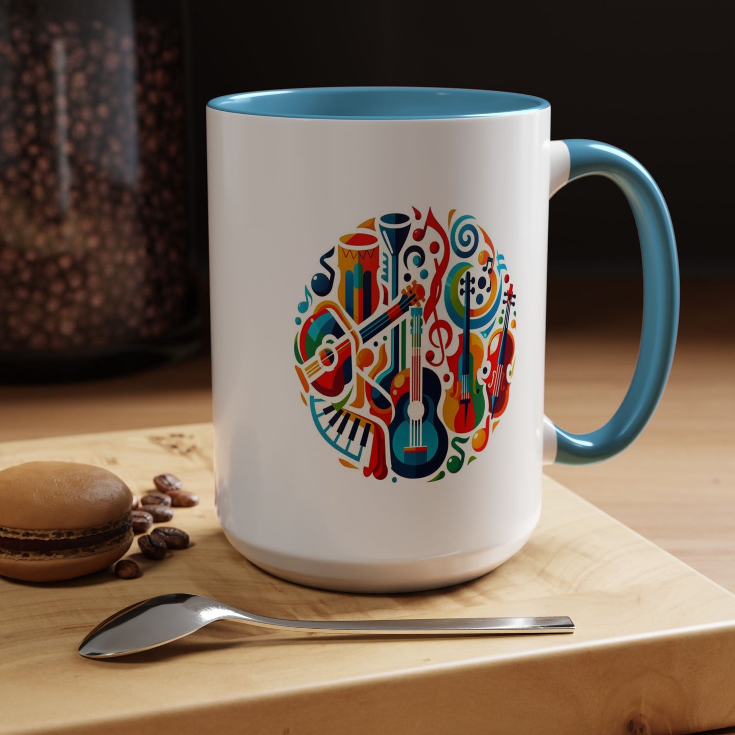 Musical Instruments | Accent Coffee Mug (11, 15oz)