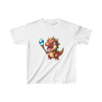 Cartoon Magical Dinosaur | Kids Heavy Cotton™ Tee