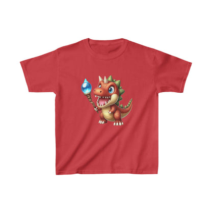 Cartoon Magical Dinosaur | Kids Heavy Cotton™ Tee