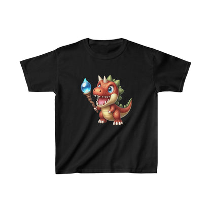 Cartoon Magical Dinosaur | Kids Heavy Cotton™ Tee