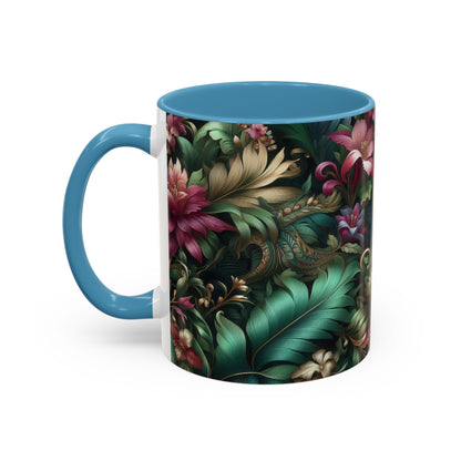 Forest Greenery | Accent Coffee Mug (11oz)